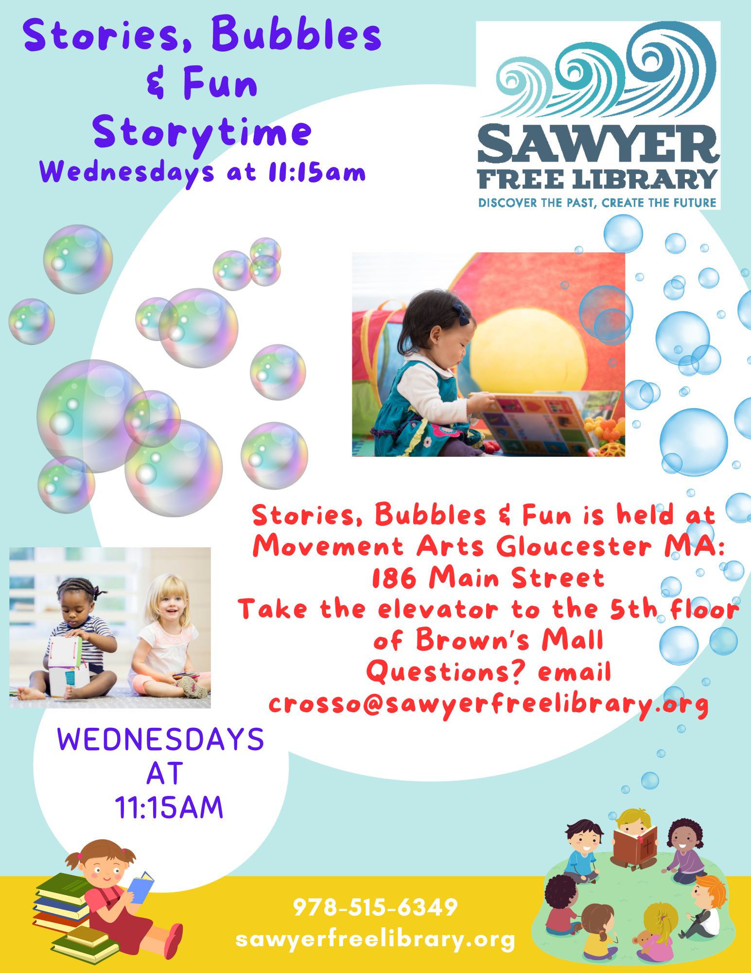 Stories Bubbles and Fun Storytime