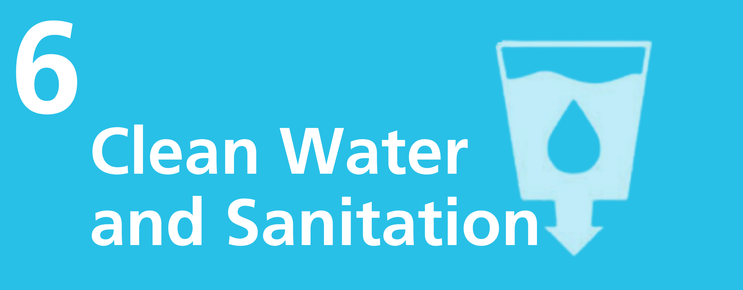 #6 Sauberes Wasser und sanitäre Einrichtungen